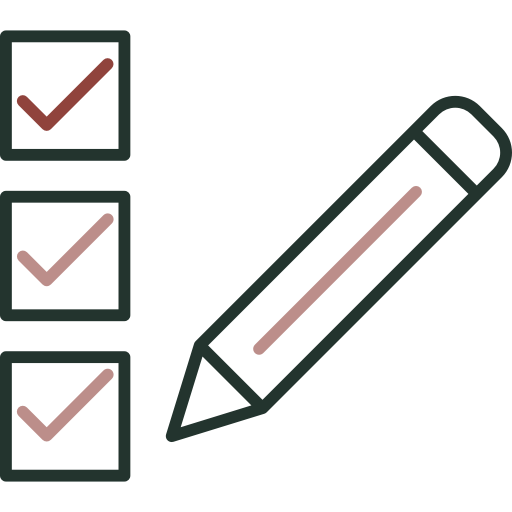 Illustration of a Pen with Check Boxes representing Firm Treatment at One Eleven Dental Care